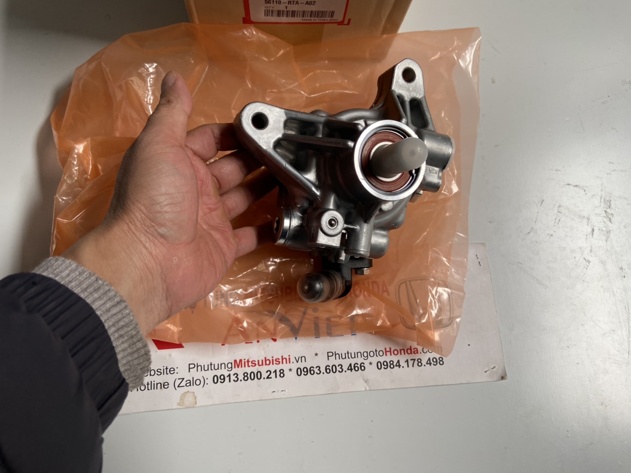 Bơm trợ lực lái xe honda CRV 2010 